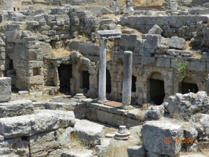 Ruins at Corinth, Greece, 2012, taken by Martha Wiggins
