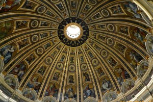 Dome of St. Peter's Basilica, Rome, 2012, taken by Martha Wiggins